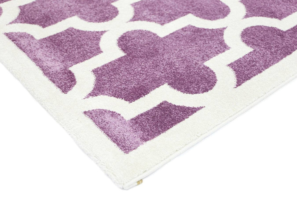 Pica Lattice Pattern Purple White 20518655PICC12020518655Rugtastic
