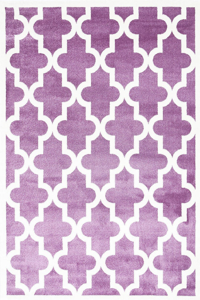 Pica Lattice Pattern Purple White 20518655PICC12020518655Rugtastic
