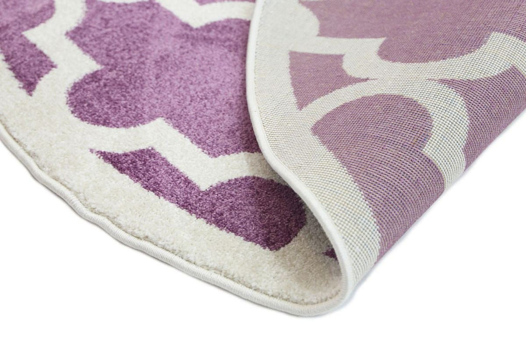 Pica Lattice Pattern Purple White 20518655PICC12020518655Rugtastic