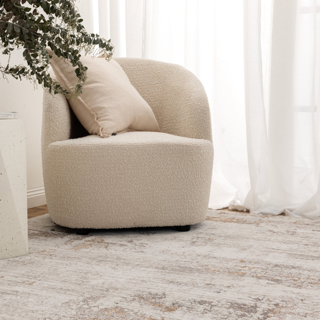 Pierre Cardin Ocean Abstract Beige RugOCEA16004Rugtastic