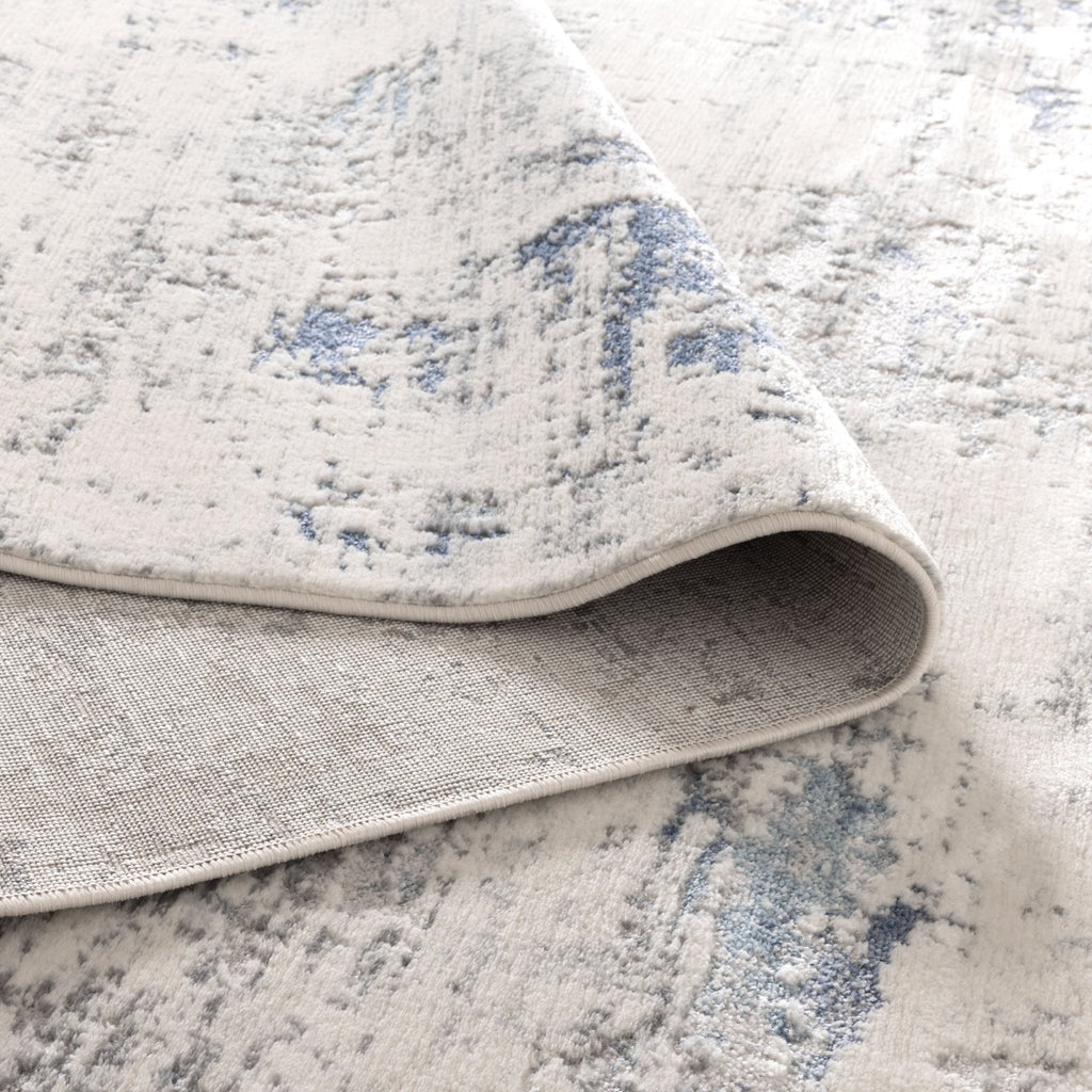 Pierre Cardin Ocean Abstract Blue RugOCEA16006Rugtastic