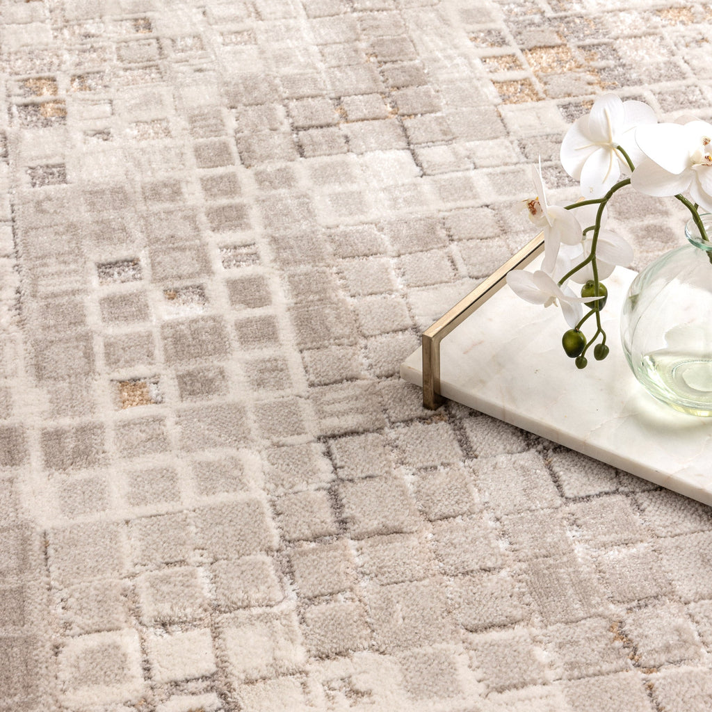Pierre Cardin Ocean Matrix Beige RugOCEA16002Rugtastic