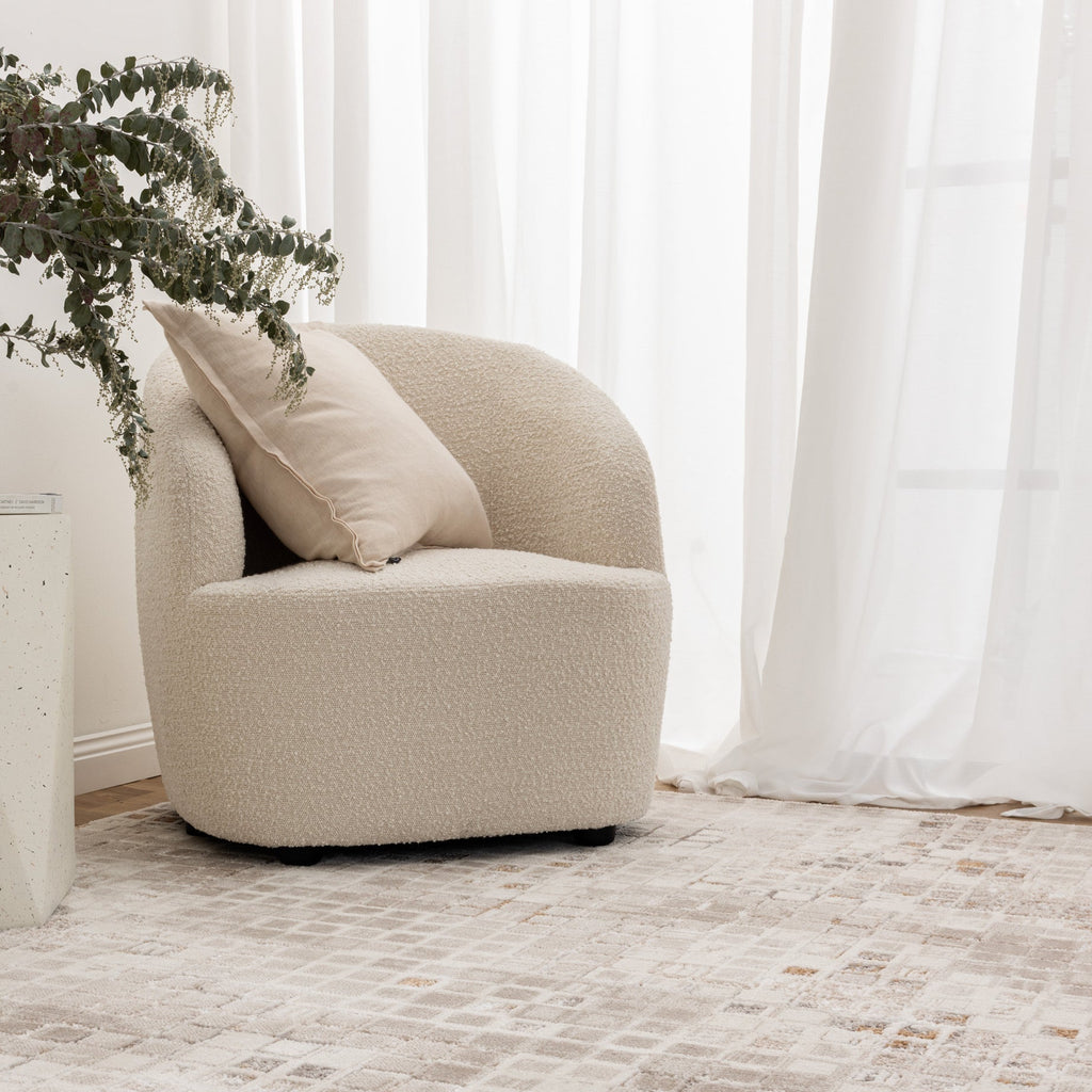 Pierre Cardin Ocean Matrix Beige RugOCEA16002Rugtastic