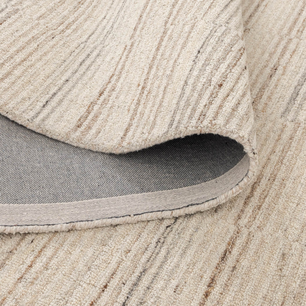 Praise Lines Natural Wool RugPRAI160LINARugtastic