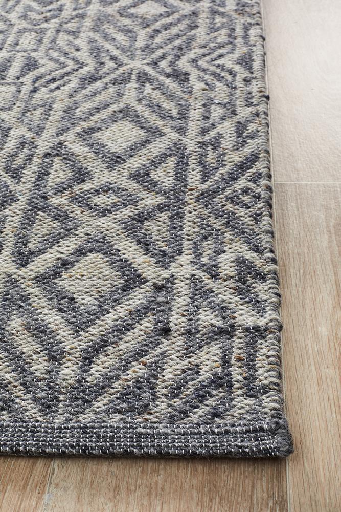Relic Sammy Graphite Wool RugREL - 150 - GRPH - 225X155Rugtastic