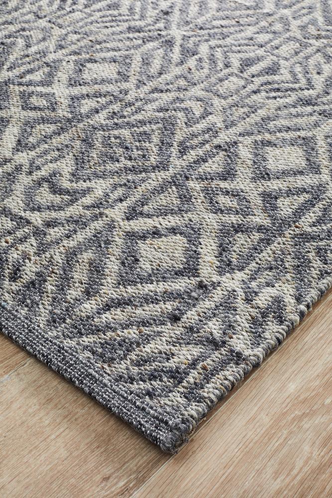 Relic Sammy Graphite Wool RugREL - 150 - GRPH - 225X155Rugtastic
