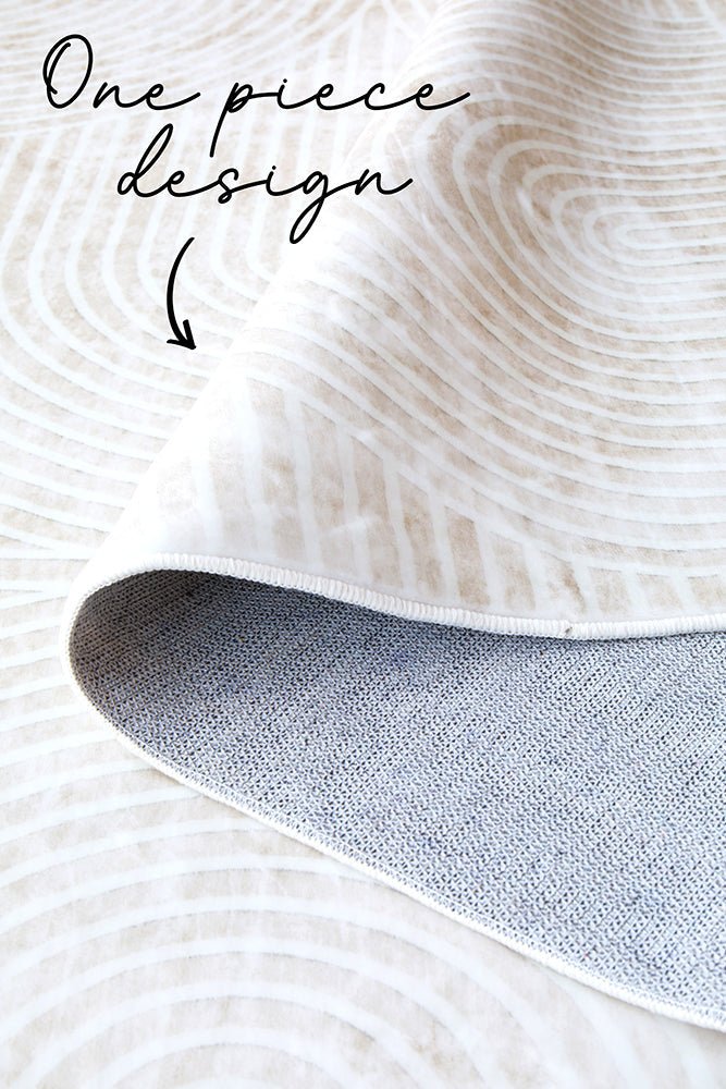 Revive Byron Natural Washable RugREV - BYRON - NAT - 220X150Rugtastic