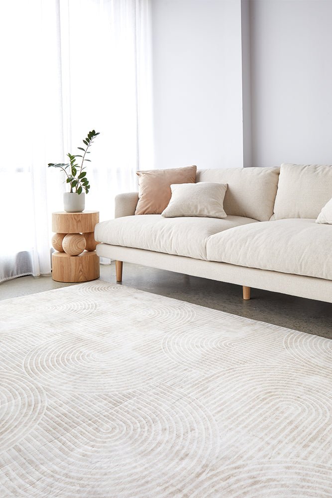 Revive Byron Natural Washable RugREV - BYRON - NAT - 220X150Rugtastic