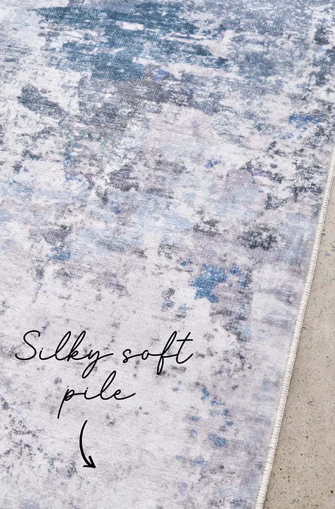 Revive Cato Blue RugREV - CATO - BLUE - 220X150Rugtastic