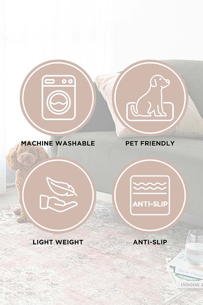 Revive Dawn Putty RugREV - DAWN - PUTTY - 220X150Rugtastic
