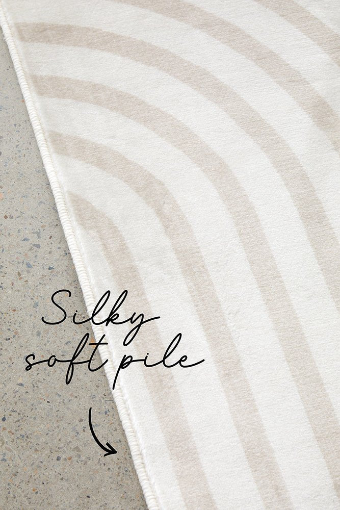 Revive Jett Natural Washable RugREV - JETT - NAT - 220X150Rugtastic