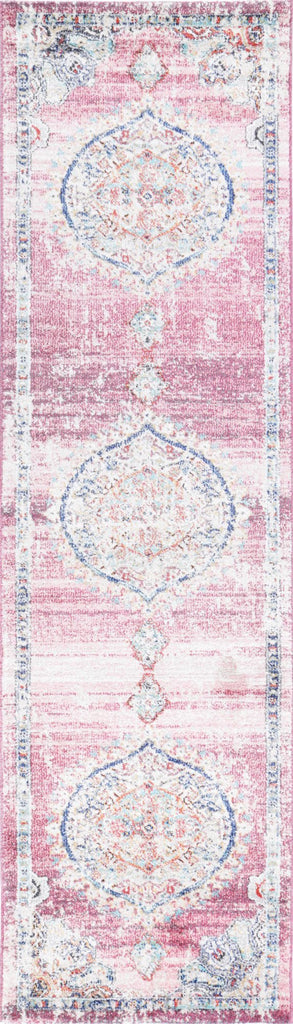 Saliba Hollow Medalion Transitional Blush RugSALS12020042055Rugtastic