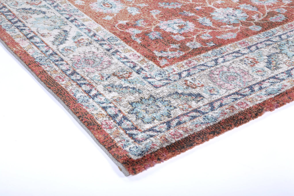 Saliba Luda Terracotta Transitional RugSALS16013Rugtastic
