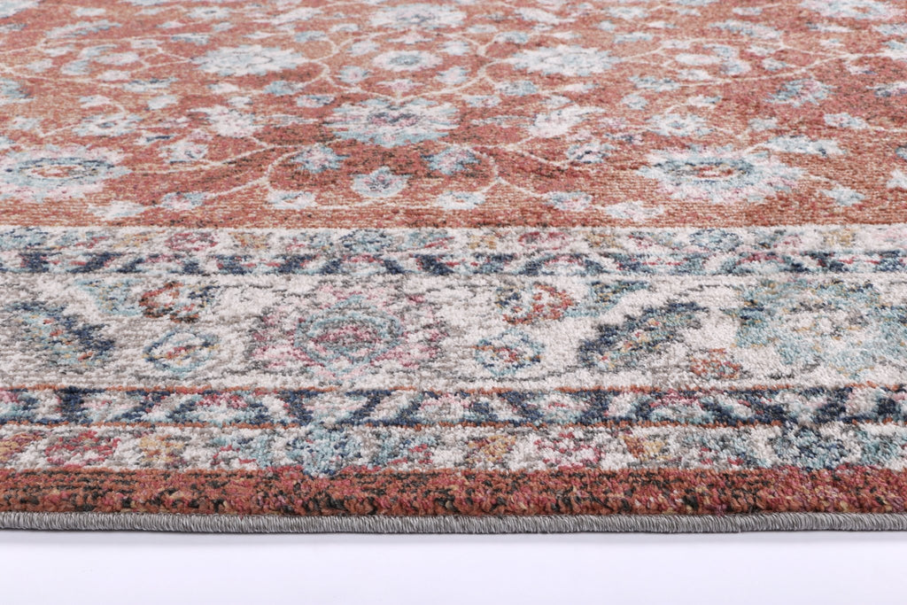 Saliba Luda Terracotta Transitional RugSALS16013Rugtastic