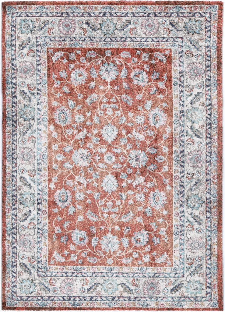 Saliba Luda Terracotta Transitional RugSALS16013Rugtastic