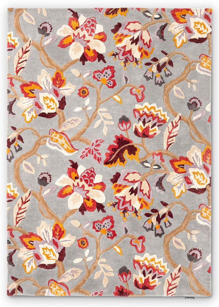 Sanderson Amanpuri Grey Plum 145104BC - SAN - 145104 - 200X140Rugtastic