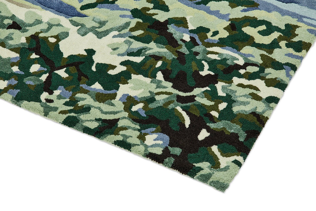 Sanderson Ancient Canopy Forest Green 146708 RugBC - SAN - 146708 - 200X140Rugtastic
