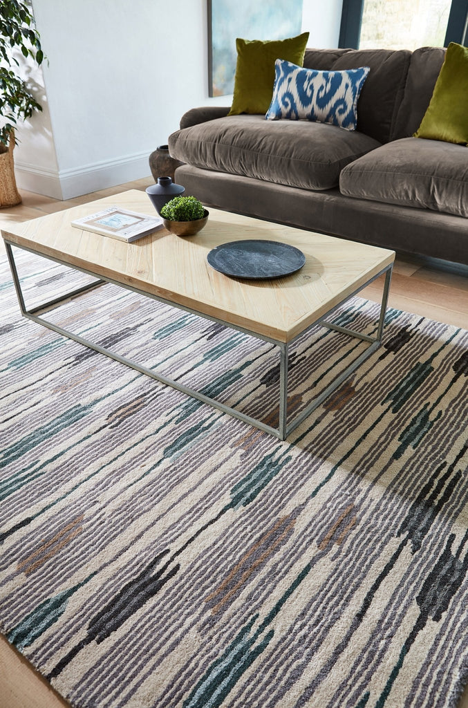 Sanderson Ishi Slate Char 146004BC - SAN - 146004 - 200X140Rugtastic