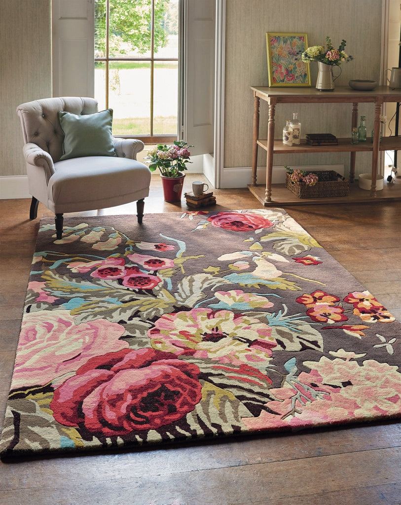 Sanderson Stapleton Park Rosewood Rug 45302BC - SAN - 45302 - 200X140Rugtastic