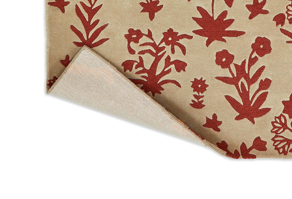 Sanderson Woodland Glade Linen/Russet Brown 146801 RugBC - SAN - 146801 - 200X140Rugtastic