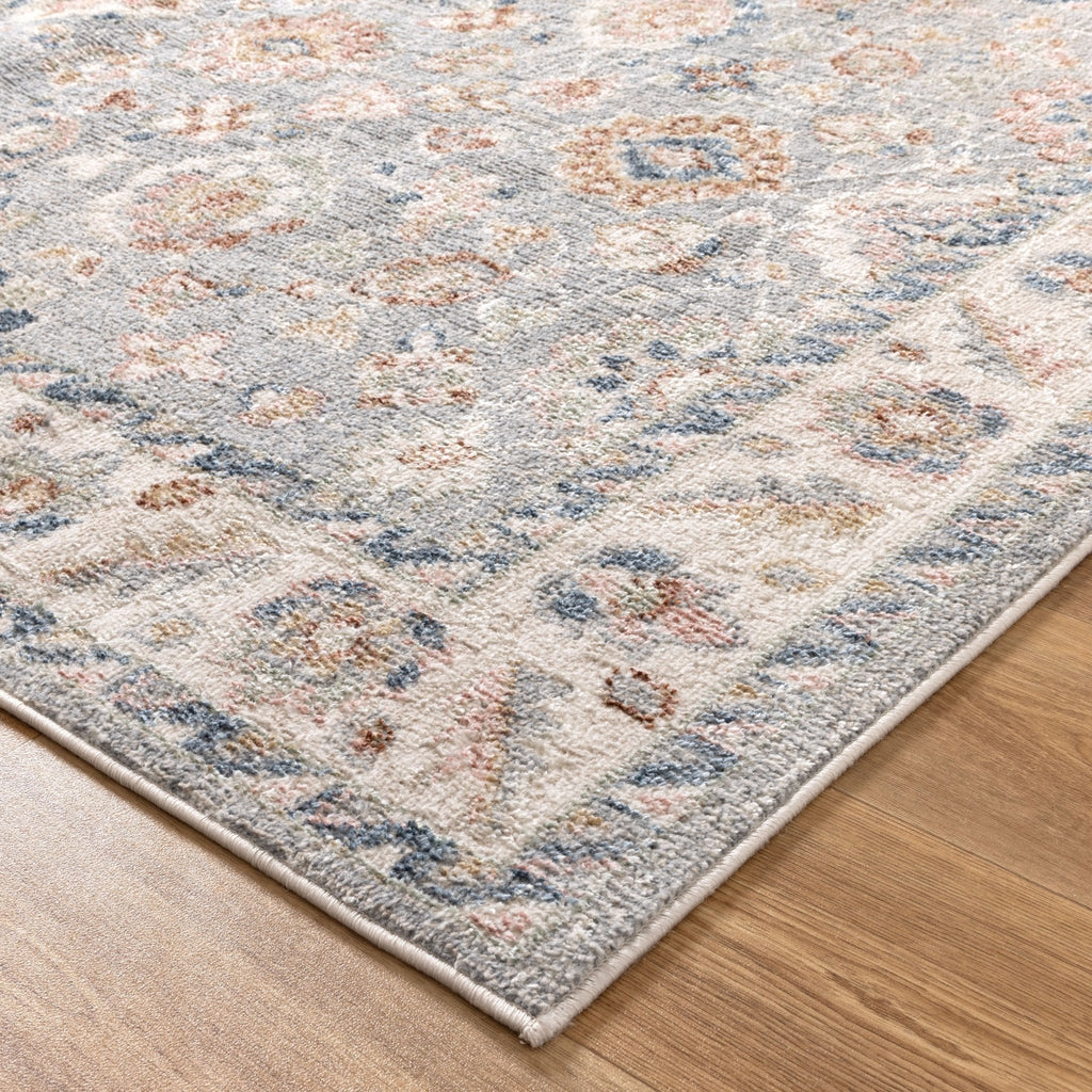 Santana Oriental Blue Ivory RugSAN16005Rugtastic