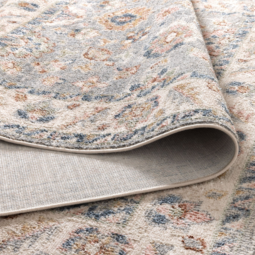 Santana Oriental Blue Ivory RugSAN16005Rugtastic