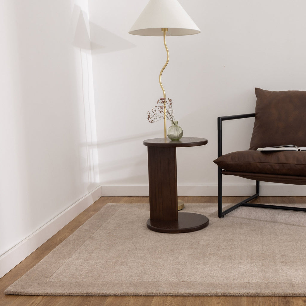 Saudi Camel Border Wool RugSEDO160CAMERugtastic