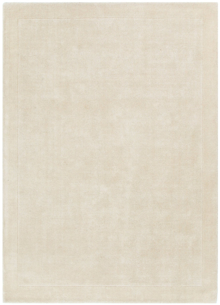 Saudi Ivory Border Wool RugSEDO160IVORRugtastic