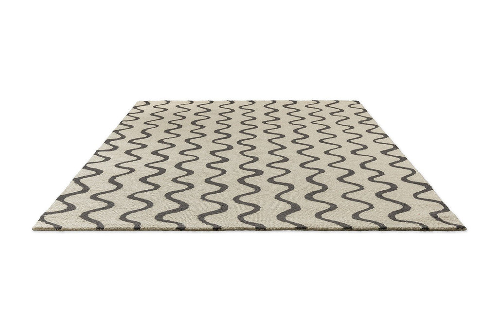 Scion Ribbon - Charcoal 124305 RugBC - SCI - 124305 - 180X120Rugtastic