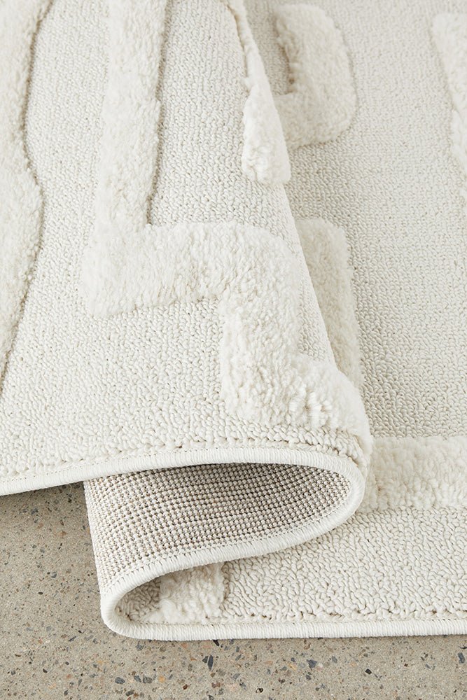 Serenade Arlo White RugSER - ARLO - WHT - 230X160Rugtastic