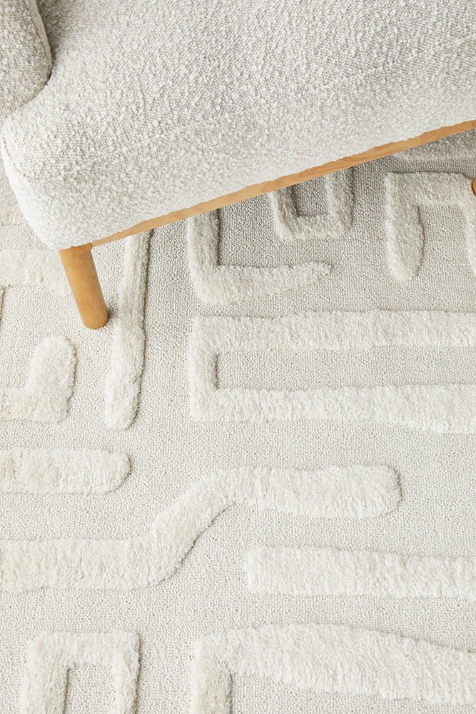 Serenade Arlo White RugSER - ARLO - WHT - 230X160Rugtastic