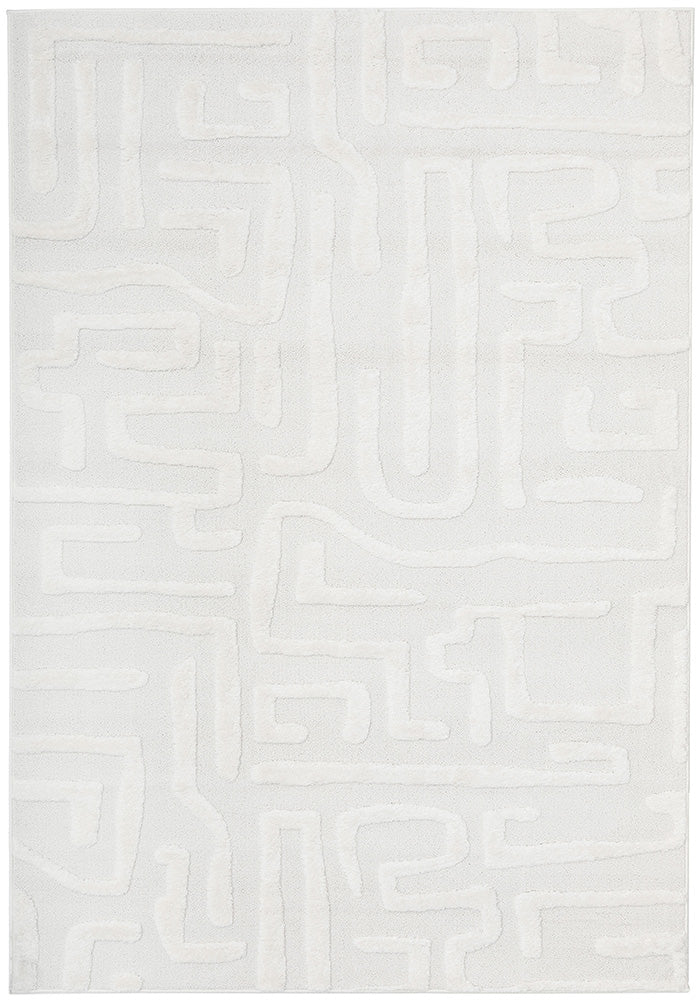 Serenade Arlo White RugSER - ARLO - WHT - 230X160Rugtastic