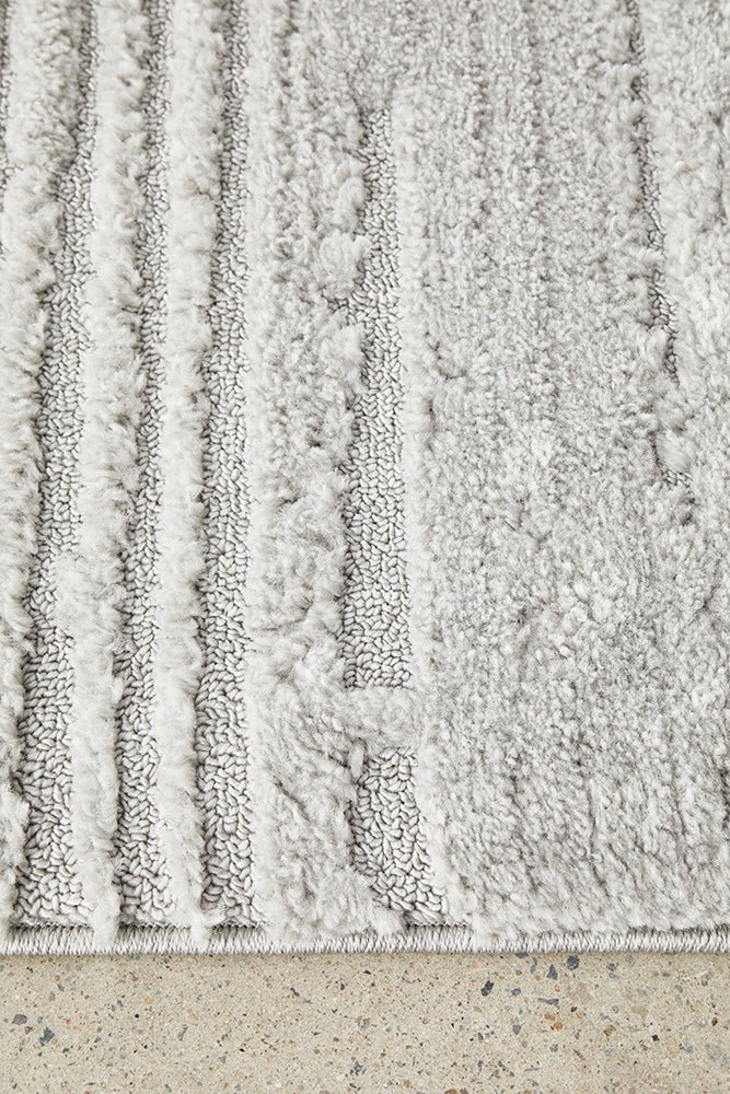 Serenade Ezra Silver RugSER - EZRA - SIL - 230X160Rugtastic