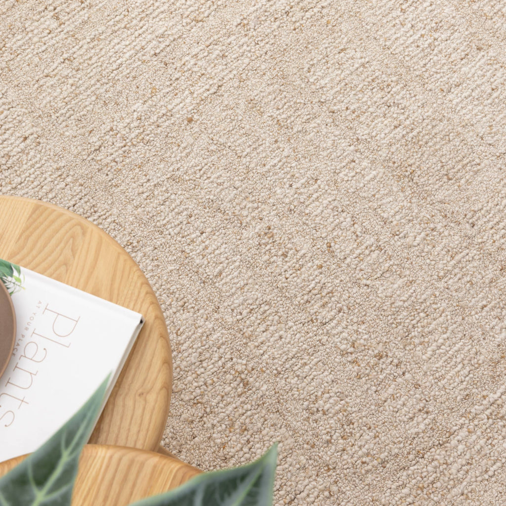 Serenity Beige Modern Wool RugSERE160BEIGRugtastic