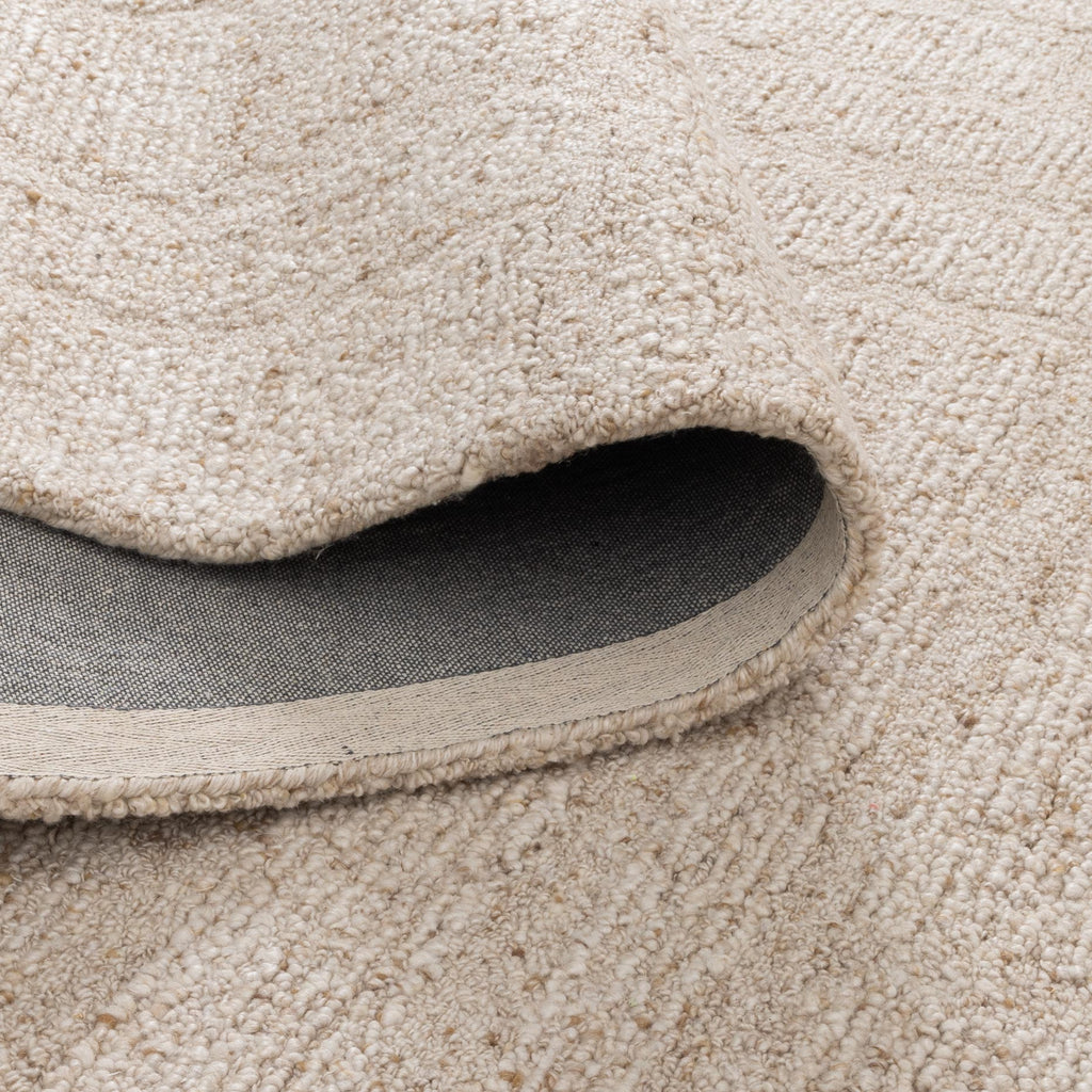 Serenity Beige Modern Wool RugSERE160BEIGRugtastic