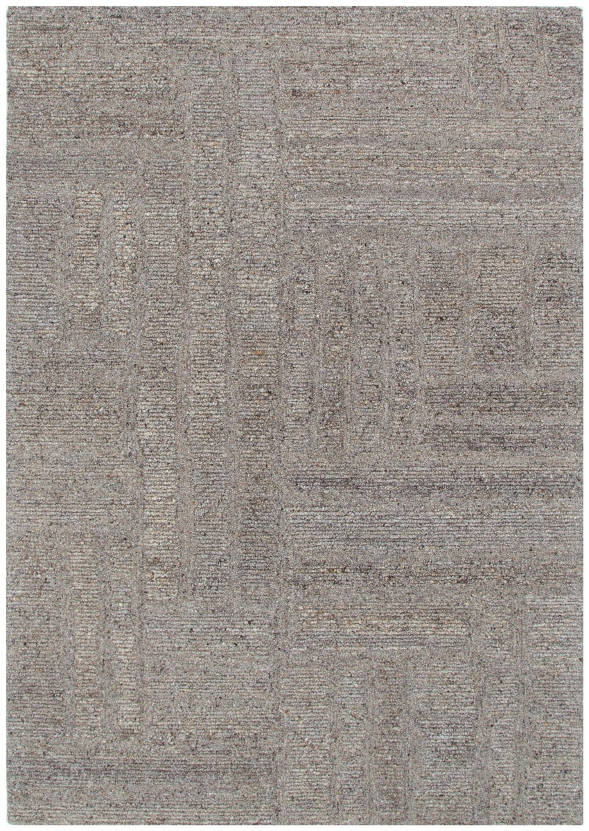 Serenity Brown Grey Modern Wool Rug - Buy Rugs Online | Melbourne ...