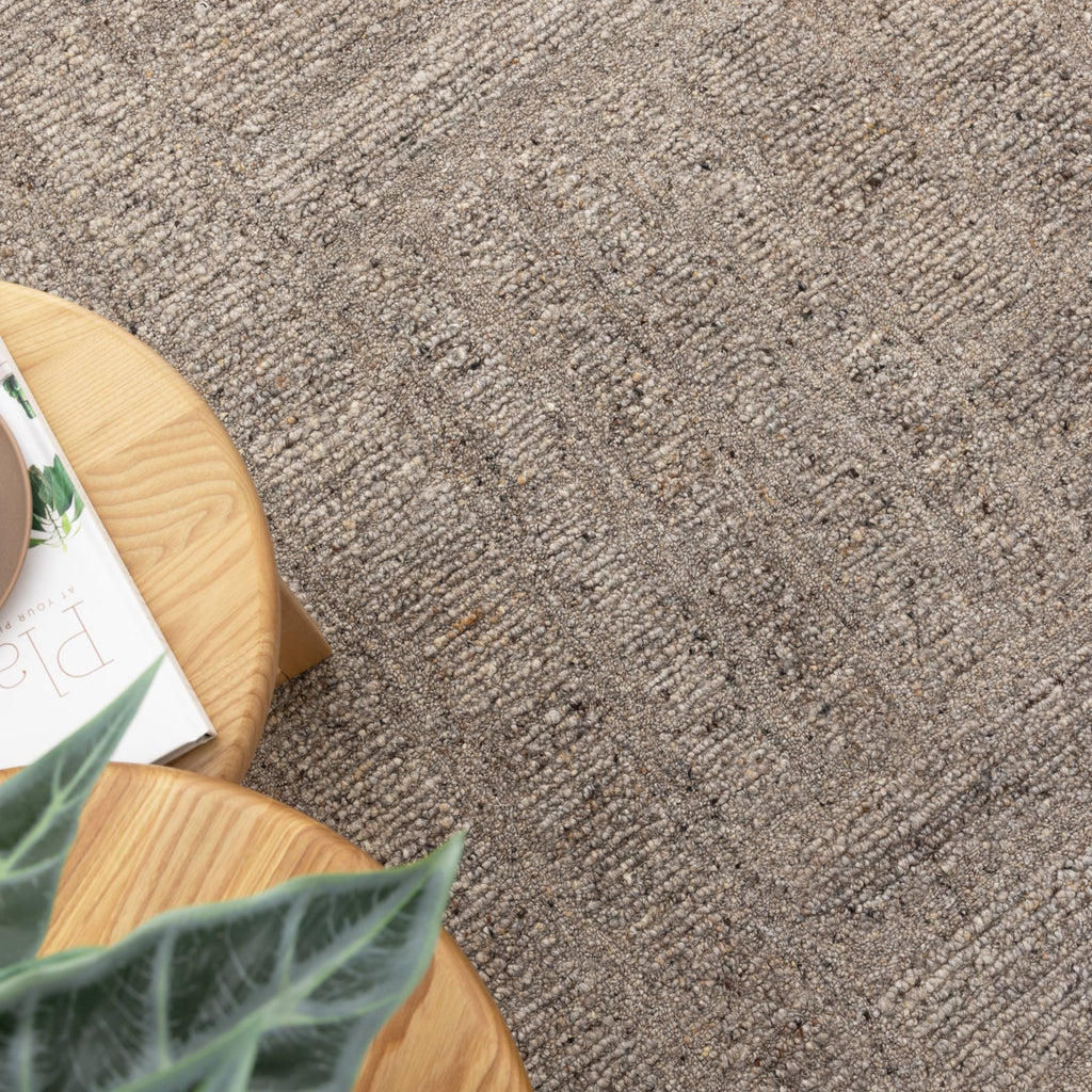 Serenity Brown Grey Modern Wool RugSERE160BGRERugtastic