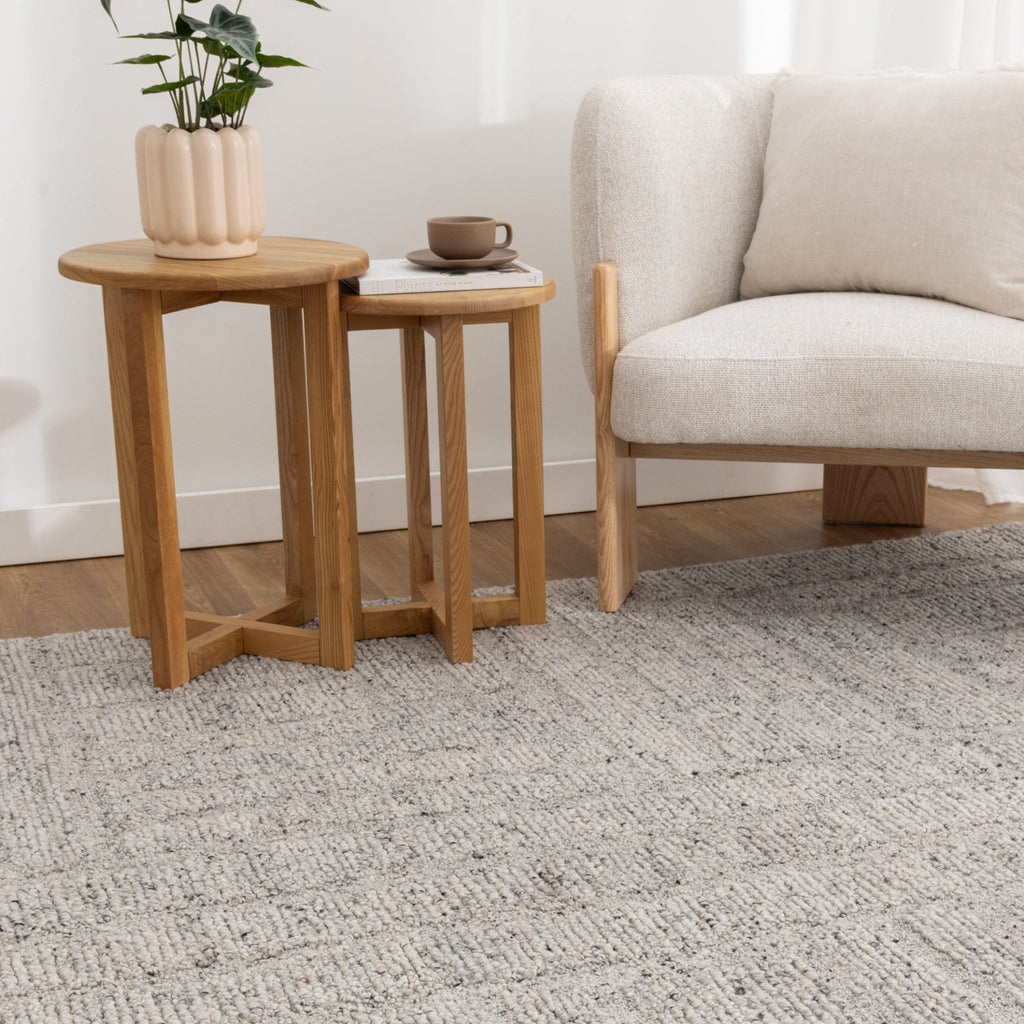 Serenity Grey Modern Wool RugSERE160GREYRugtastic