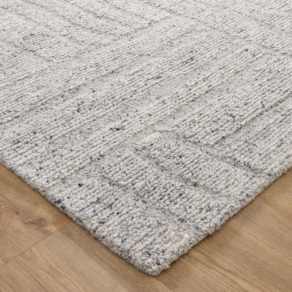 Serenity Grey Modern Wool RugSERE160GREYRugtastic