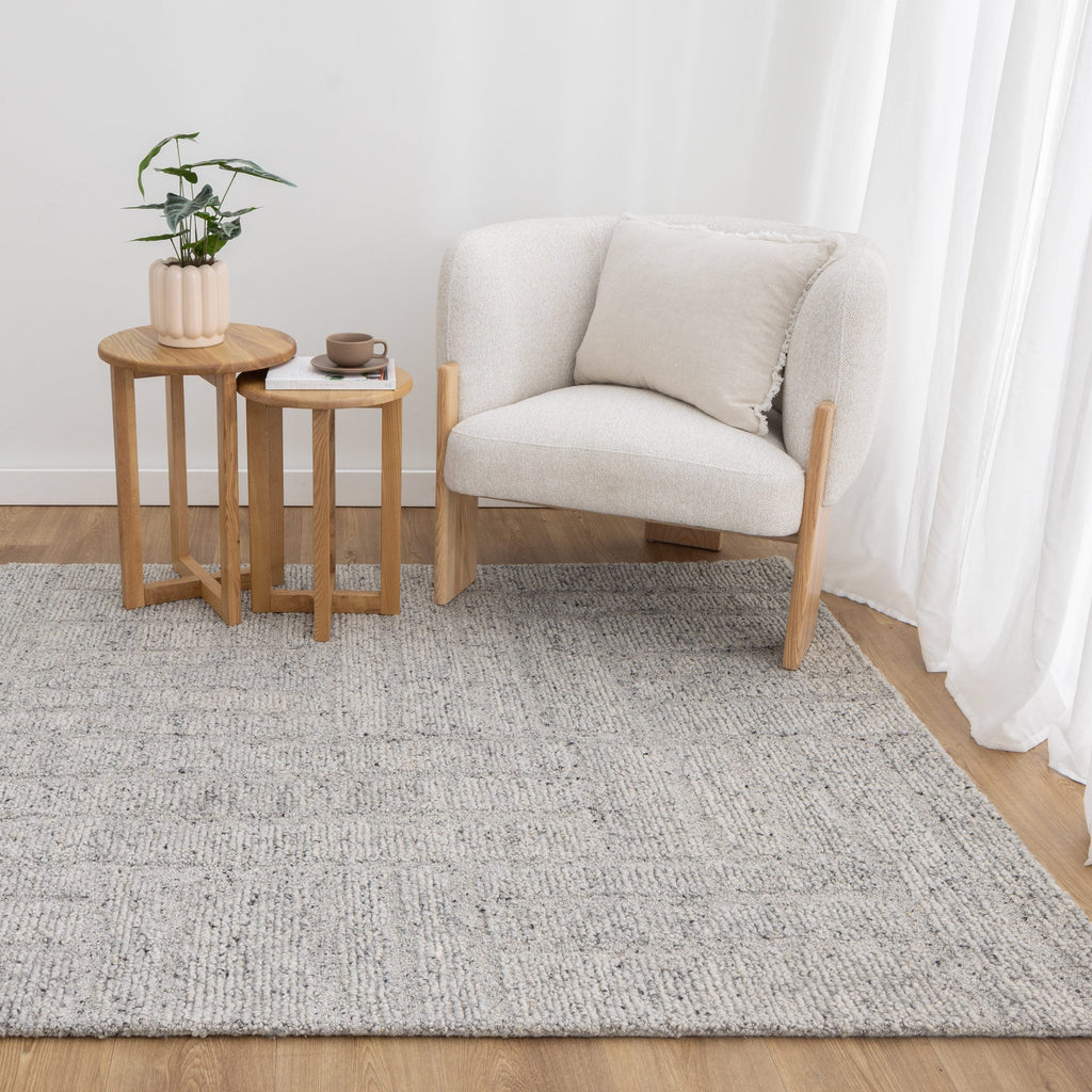 Serenity Grey Modern Wool RugSERE160GREYRugtastic
