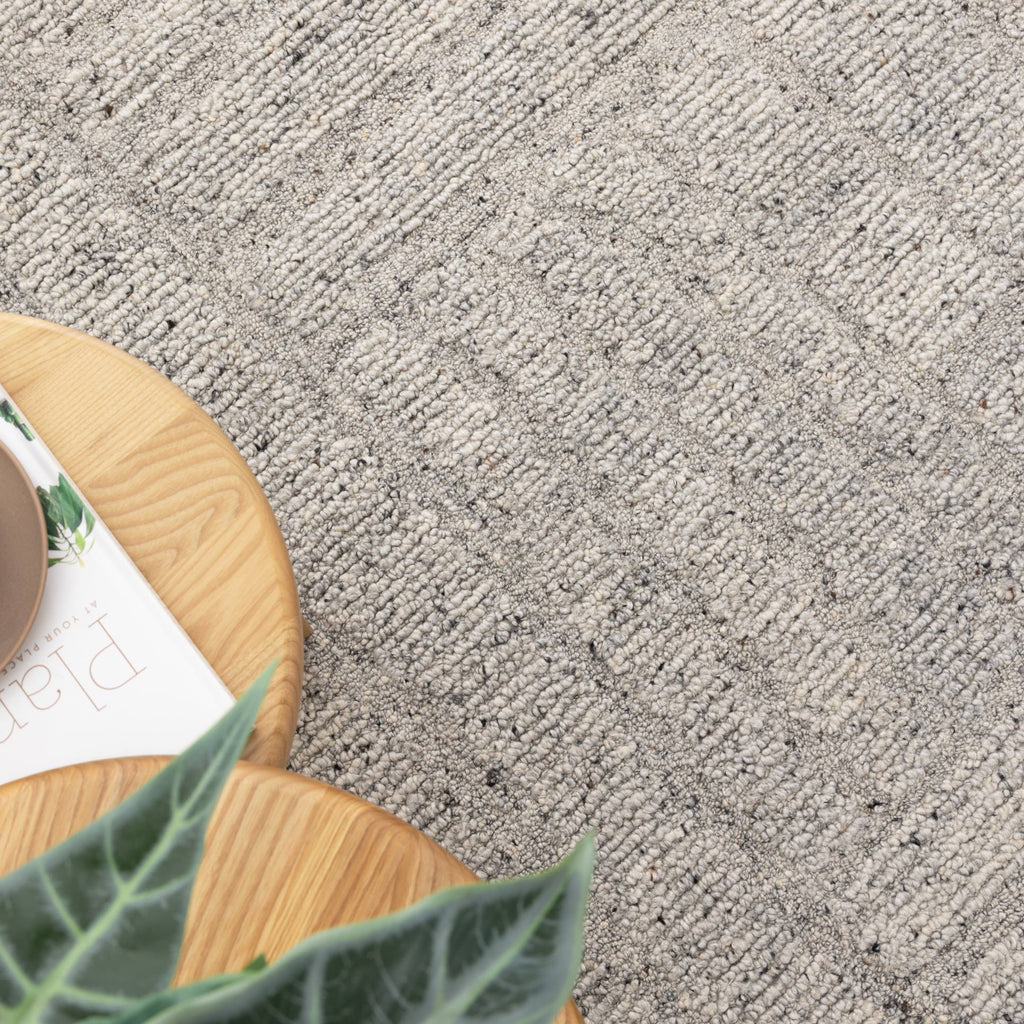 Serenity Grey Modern Wool RugSERE160GREYRugtastic