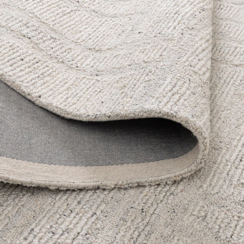 Serenity Silver Modern Wool RugSERE160SILVRugtastic