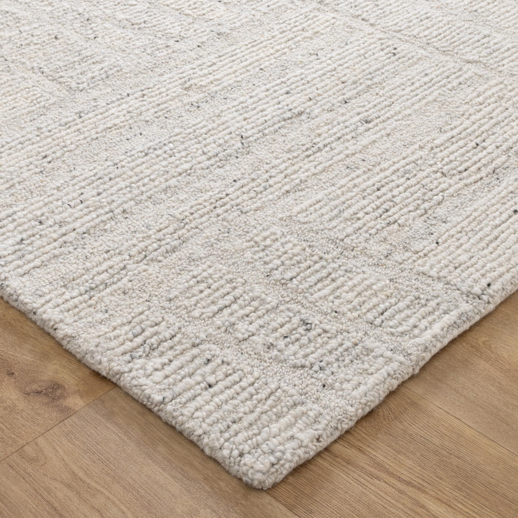 Serenity Silver Modern Wool RugSERE160SILVRugtastic