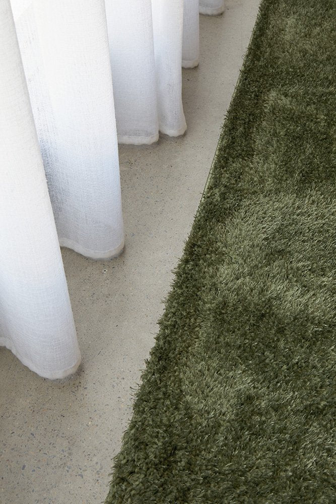 Sienna Green Plain RugSIE - GREEN - 150X80Rugtastic