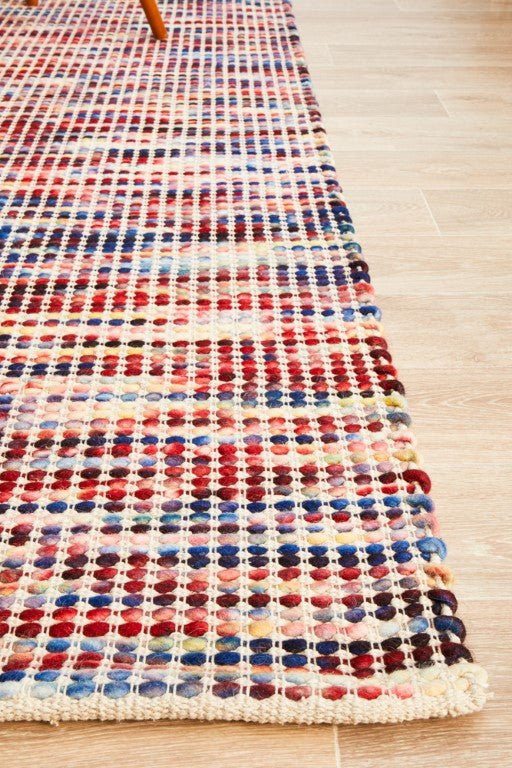 Skandi 300 Multi Wool Flatweave RugSKAN - 300 - MULT - 225X155Rugtastic