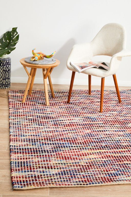 Skandi 300 Multi Wool Flatweave RugSKAN - 300 - MULT - 225X155Rugtastic