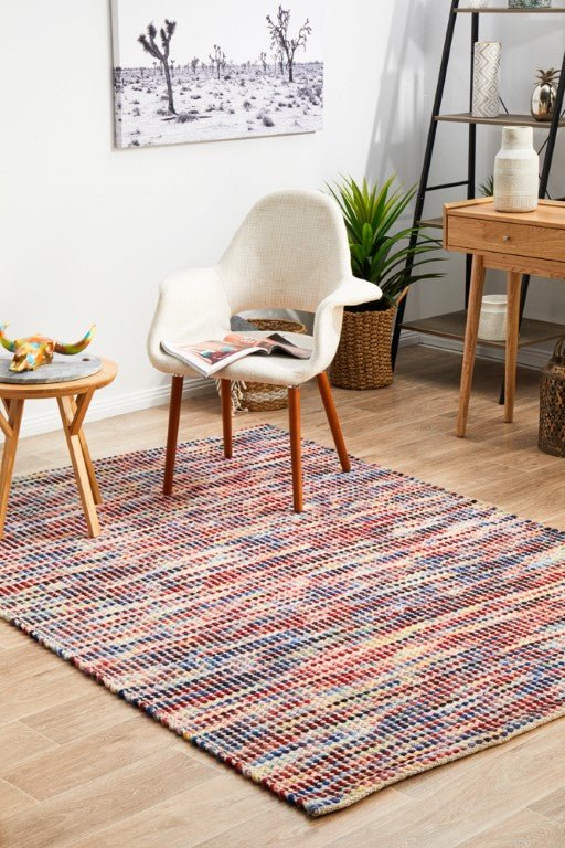 Skandi 300 Multi Wool Flatweave RugSKAN - 300 - MULT - 225X155Rugtastic