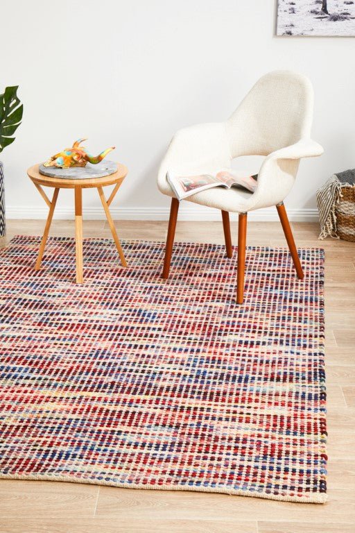 Skandi 300 Multi Wool Flatweave RugSKAN - 300 - MULT - 225X155Rugtastic