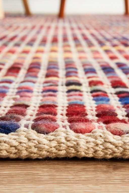 Skandi 300 Multi Wool Flatweave RugSKAN - 300 - MULT - 225X155Rugtastic