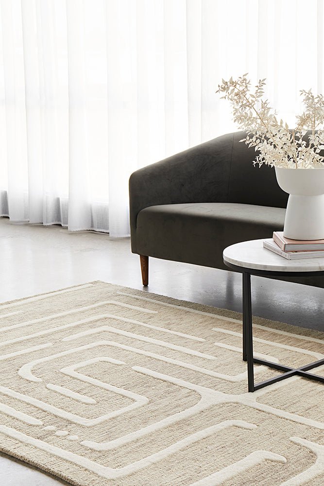 Summit Maze LinenSUM - MAZE - 225X155Rugtastic